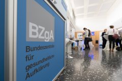 Informationsstand der Bundeszentrale fr gesundheitliche Aufklrung